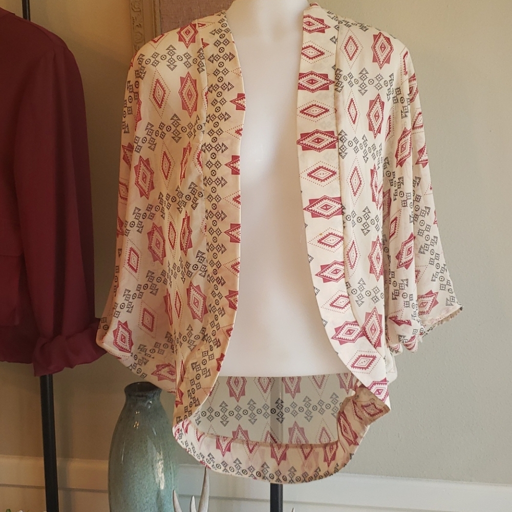 Chiffon cardi